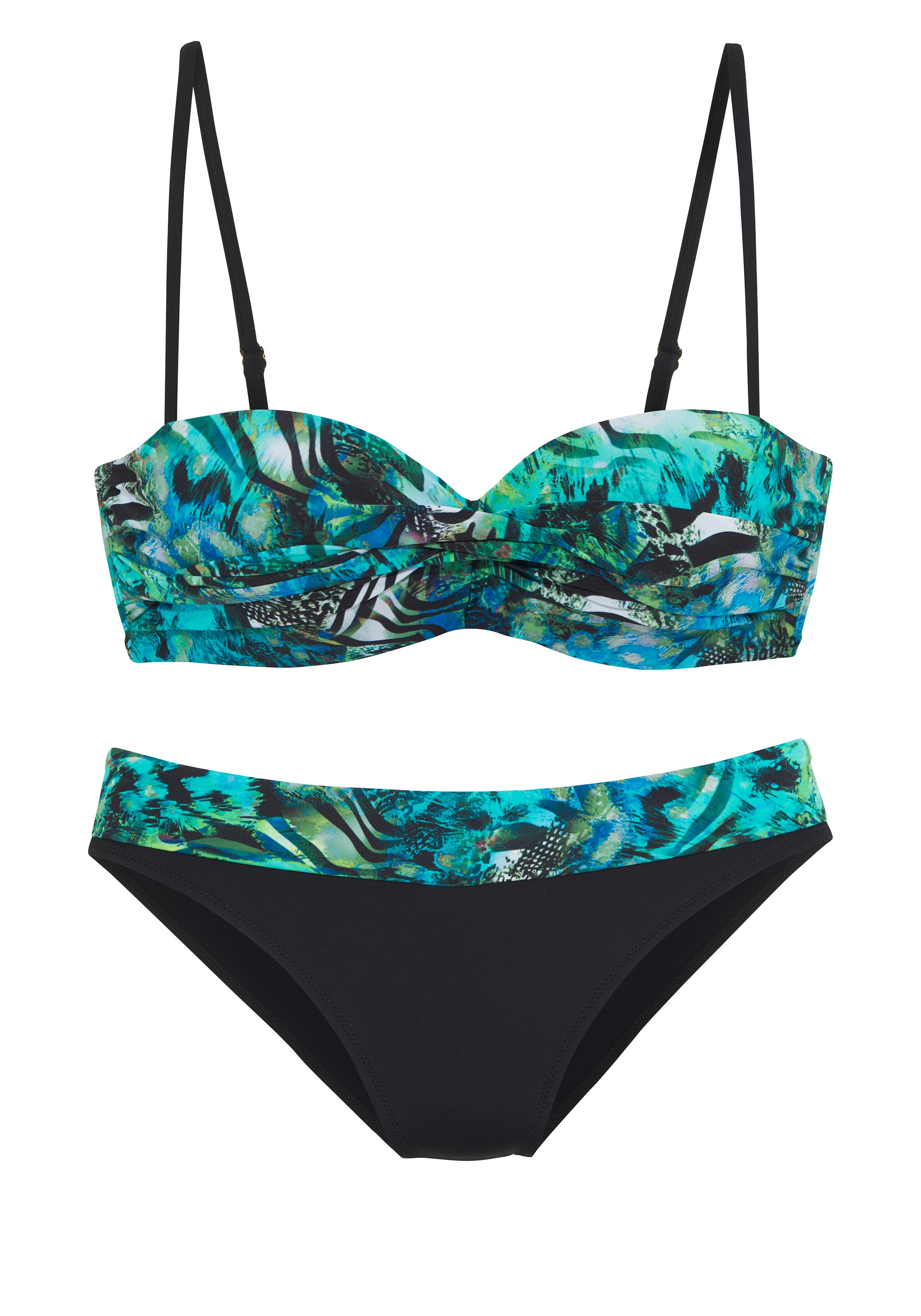 VIVANCE Balconette Bikini in Blau: Vorderseite