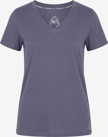 LAURASØN Shirt in Purple: front