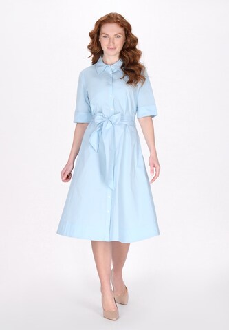 DreiMaster Klassik Shirt dress in Blue