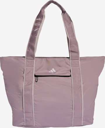 Borsa sportiva di ADIDAS PERFORMANCE in lilla: frontale