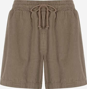 FRESHLIONS Trousers 'Mira' in Brown: front
