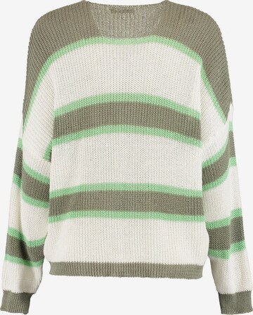 Hailys Knit Cardigan in Green
