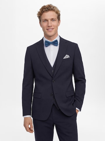 Finshley & Harding Regular fit Business-colbert in Blauw: voorkant