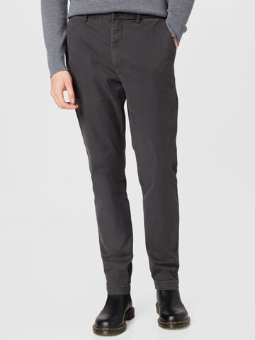 Regular Pantalon chino Banana Republic en gris : devant