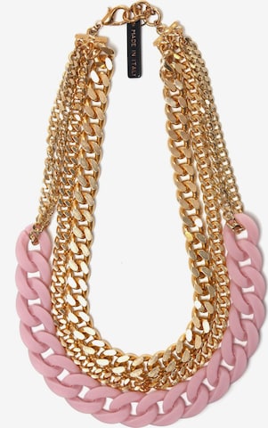 COLLEZIONE ALESSANDRO Necklace 'Antonia' in Pink: front
