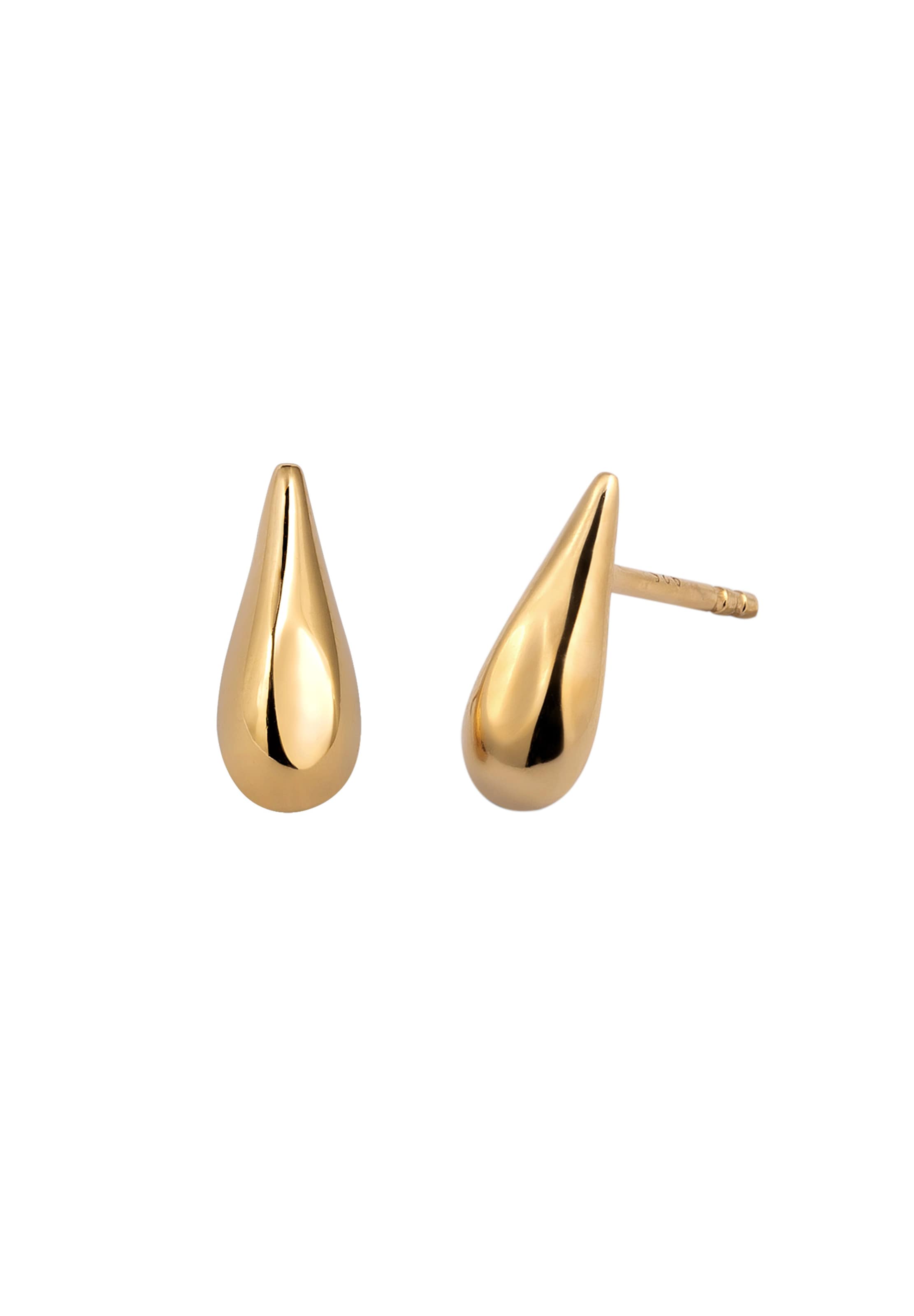 Boucles d'oreilles 'Mini Drop' Stilnest en or : devant