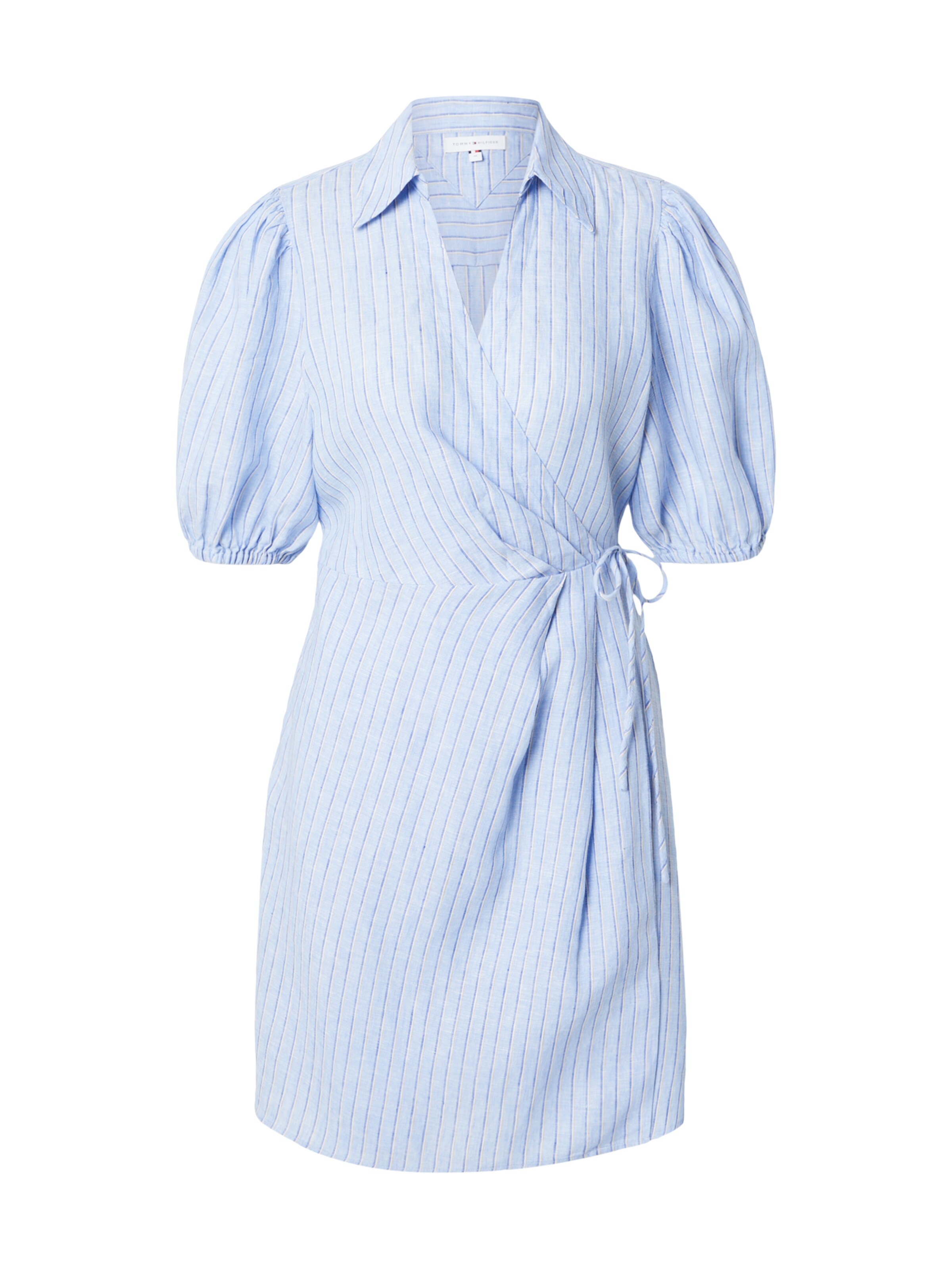 TOMMY HILFIGER - Vestidos camiseiros em azul: frente