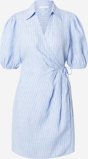 34 dydžio Palaidinės tipo suknelė 'Pure Relaxed Mini Wrap' iš TOMMY HILFIGER, spalva – smėlio spalva / mėlyna / šviesiai mėlyna / balta, Prekių apžvalga