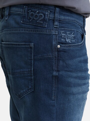 TOM TAILOR Men + Regular Jeans in Blauw