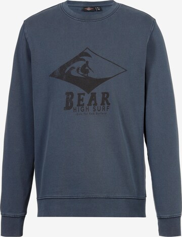 BEAR Sweatshirt 'Surf' in Blau: Vorderseite