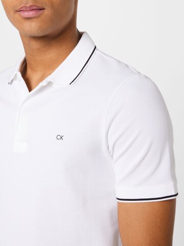 Calvin Klein Poloshirt in Weiß