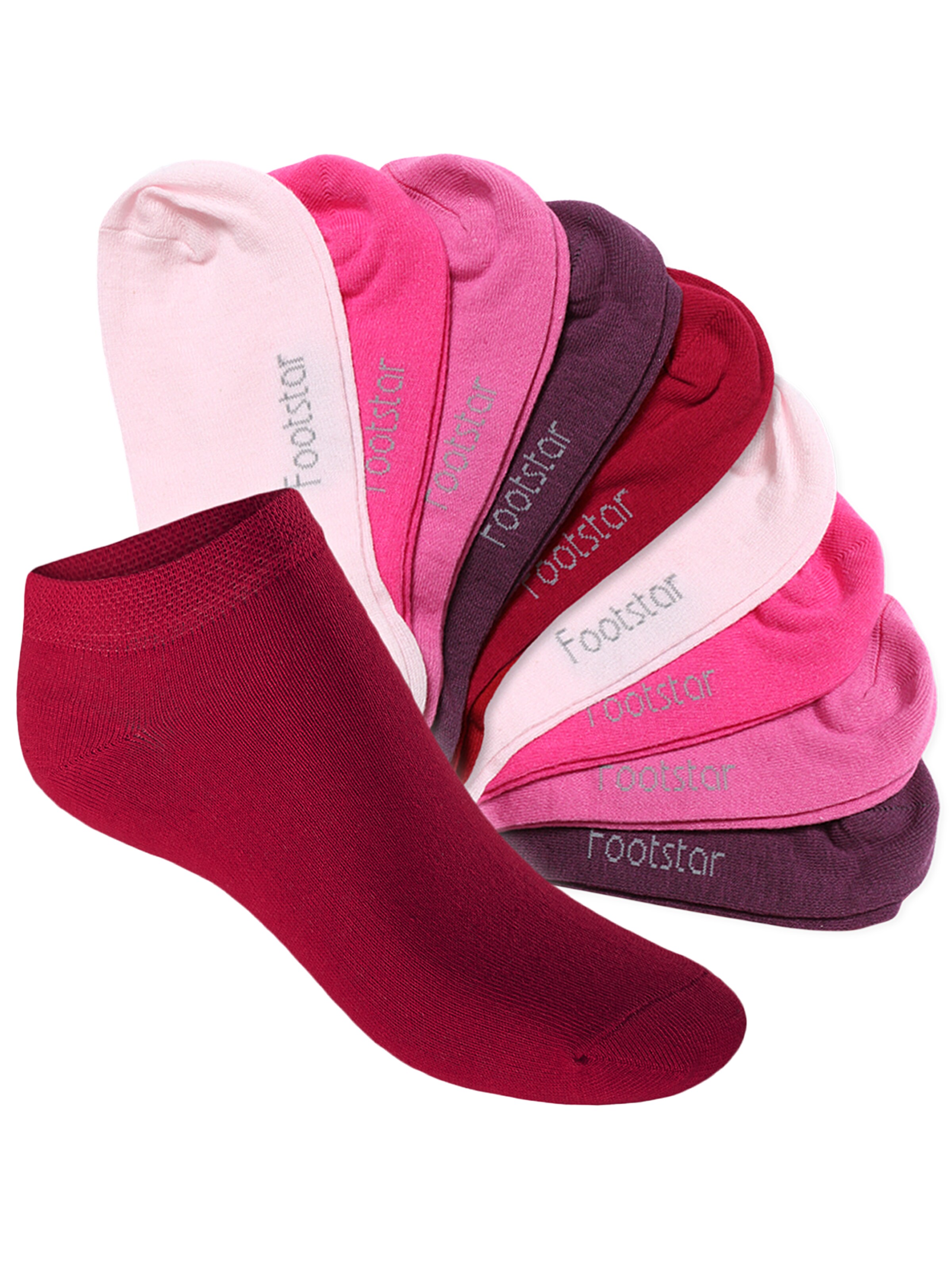 footstar Socken 'EVERYDAY! Kinder'‌ in Lila: Vorderseite