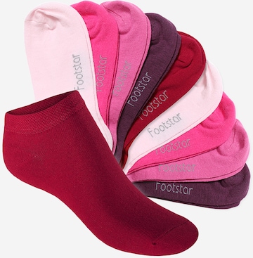 footstar Socken 'EVERYDAY! Kinder' in Lila: Vorderseite