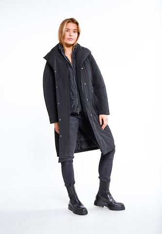 Manteau fonctionnel DreiMaster Vintage en noir