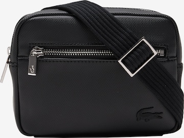 LACOSTE Crossbody Bag in Black: front