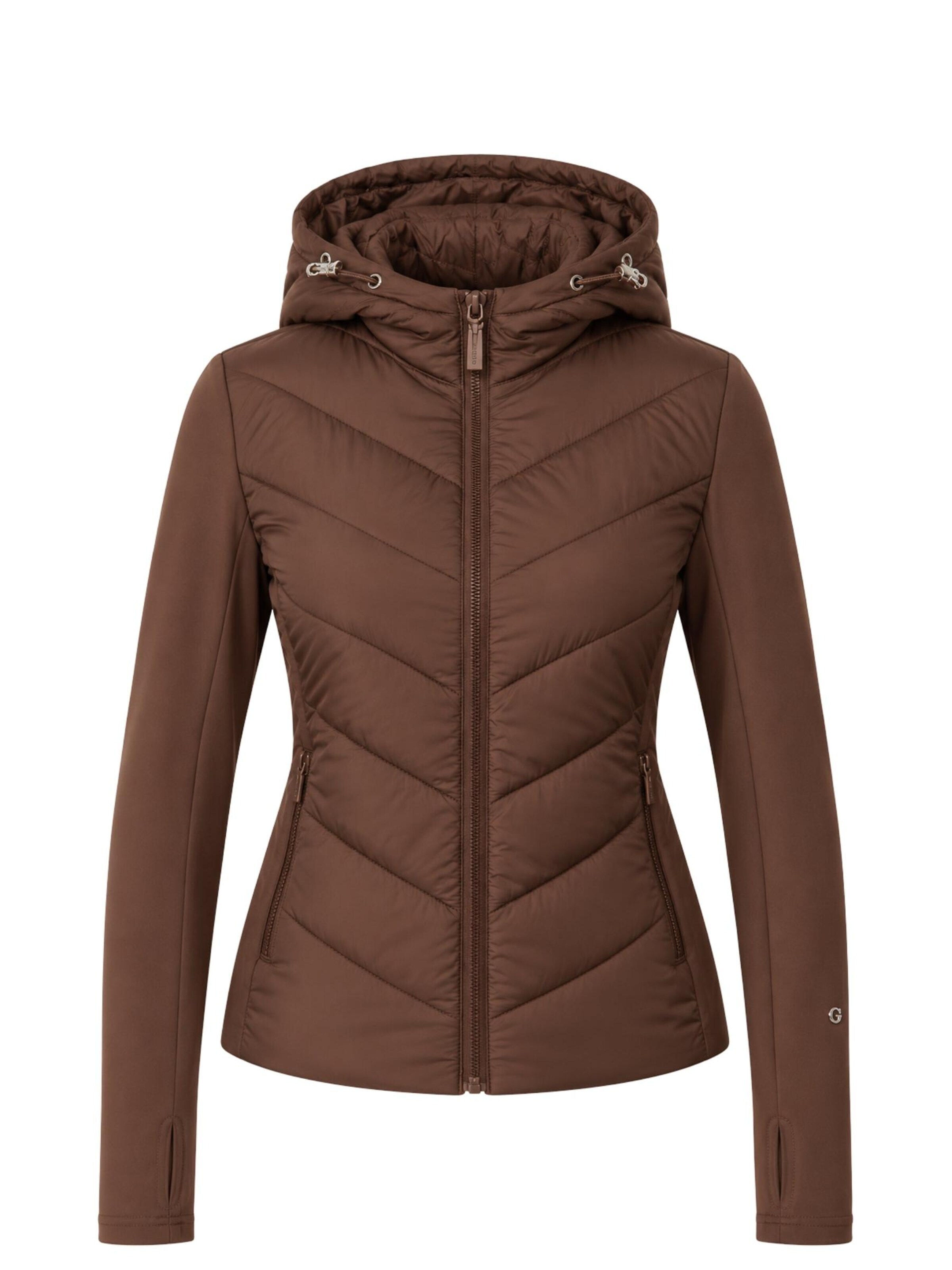 GUESS Vinterjakke 'Giacche V6BL12W4503' i M i brun, Produktvisning