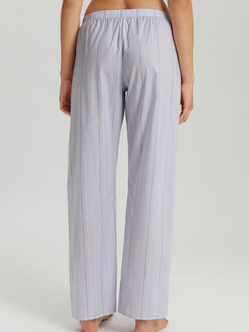 Hanro Pajama pants ' Sleep & Lounge ' in Blue