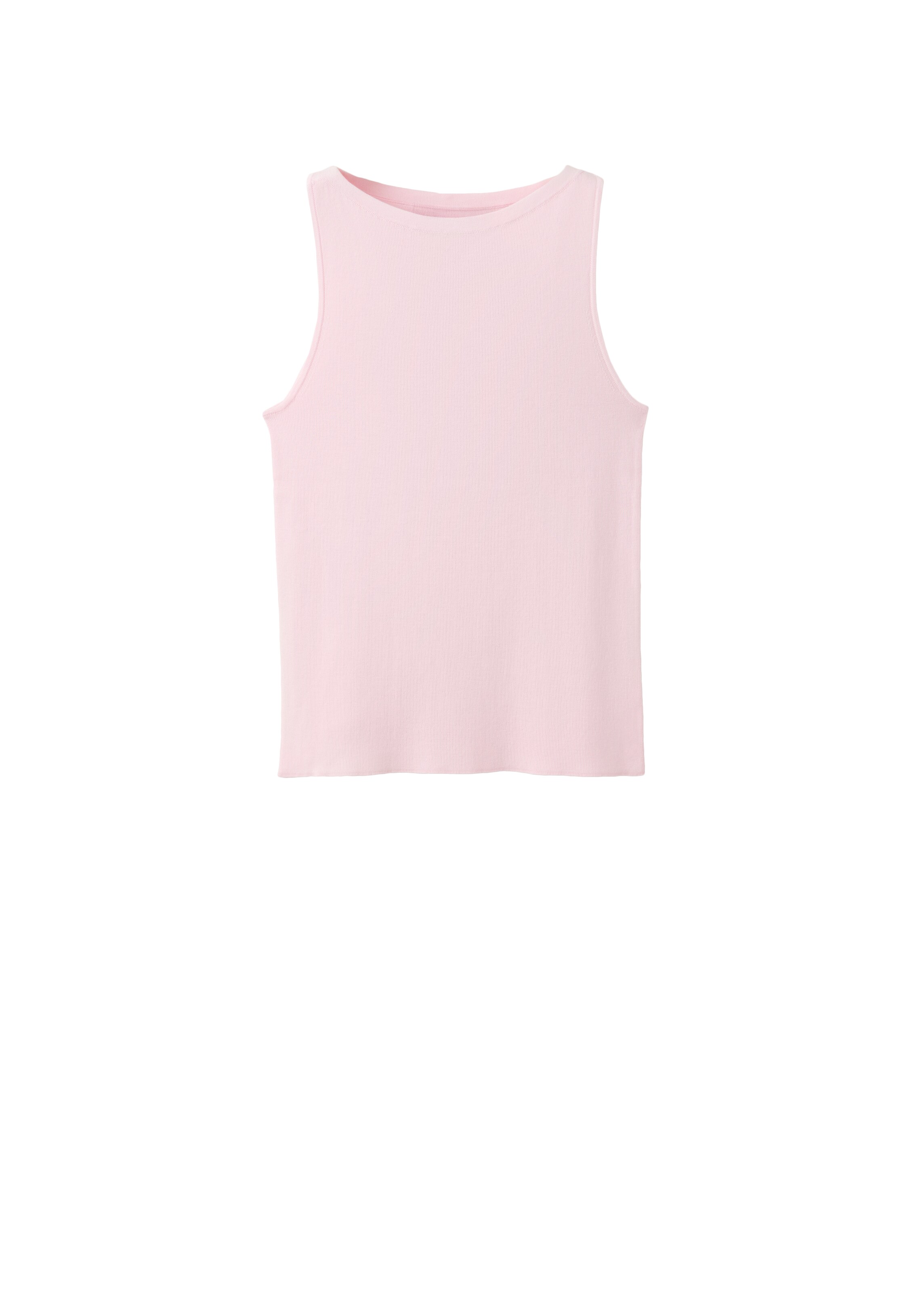 MANGO Knitted top 'SUENYO' in Pink: front
