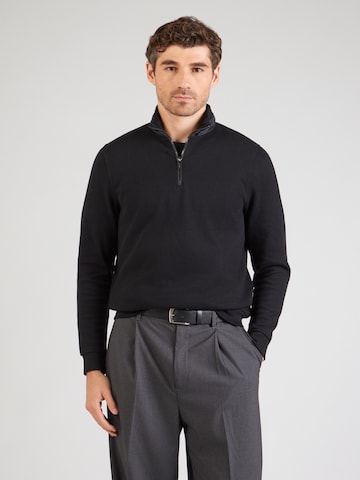 Felpa di HECHTER PARIS in nero: frontale