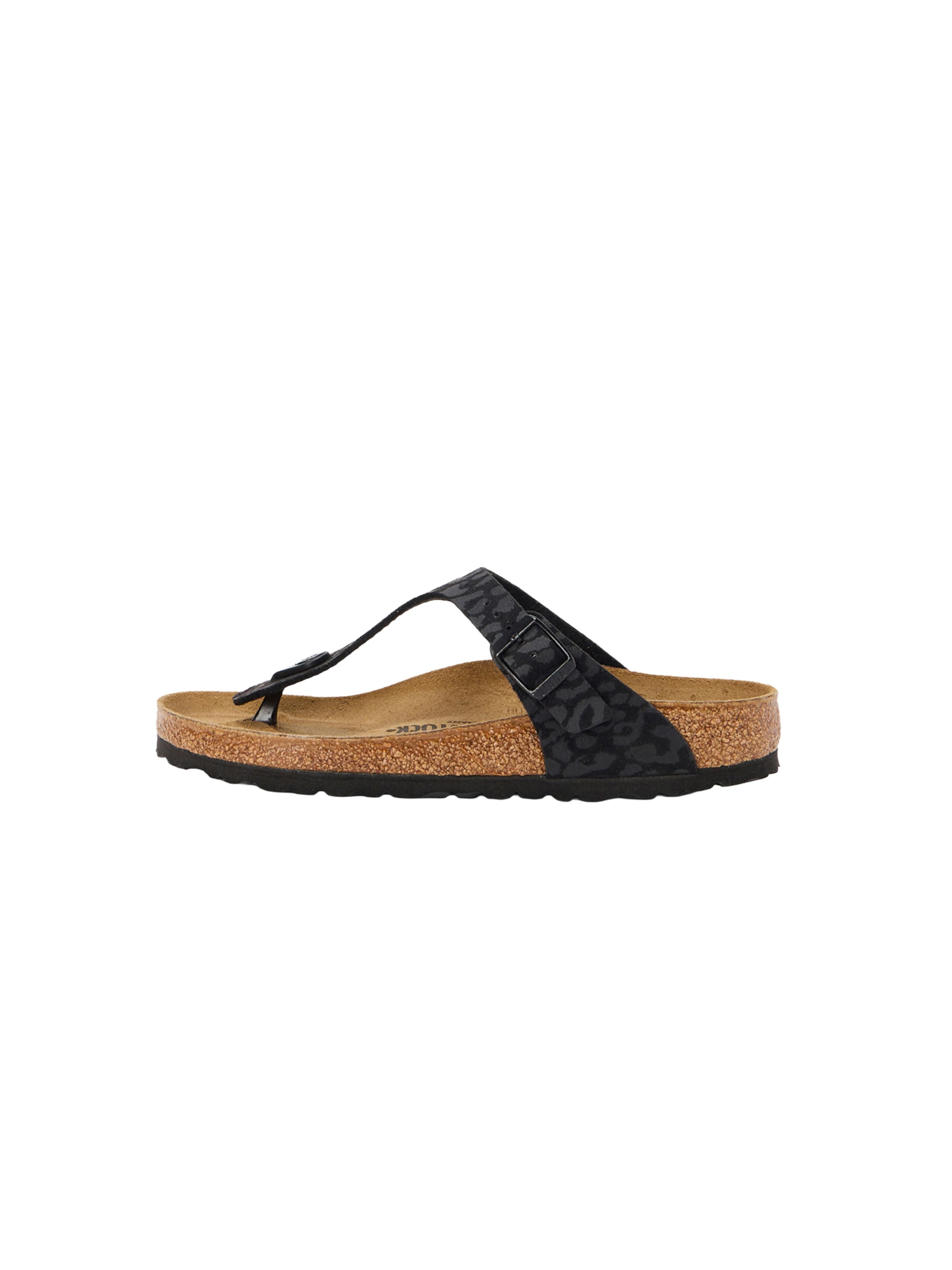 BIRKENSTOCK Klipklappere 'Gizeh' i sort: forside