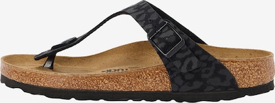 BIRKENSTOCK Japanke 'Gizeh' u grafit siva / crna, Pregled proizvoda