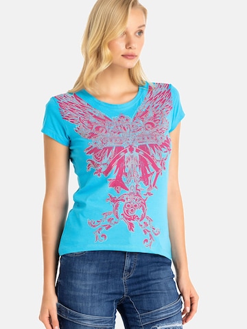 T-shirt 'WT341' CIPO & BAXX en bleu
