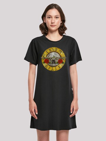 F4NT4STIC Kleid 'Guns 'n' Roses Vintage Classic Logo Black' in Schwarz: predná strana