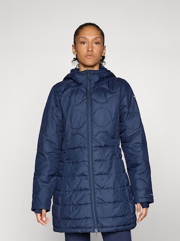 COLUMBIA Outdoorový kabát 'Crown Point™ II' – modrá: přední strana