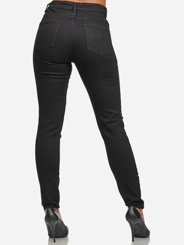 Tazzio Skinny Jeans 'F107' in Schwarz