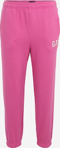 Pantaloni de la Gap Petite pe roz: față