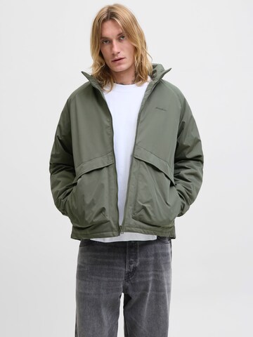 JACK & JONES Átmeneti dzseki 'JJEDiego' - zöld: elől