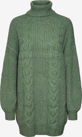 Noisy may Knit dress 'Laura' in Green: front