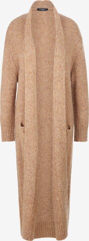 Fadenmeister Berlin Knit Cardigan in Beige: front