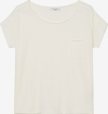 T-shirt Marc O'Polo DENIM en blanc : devant