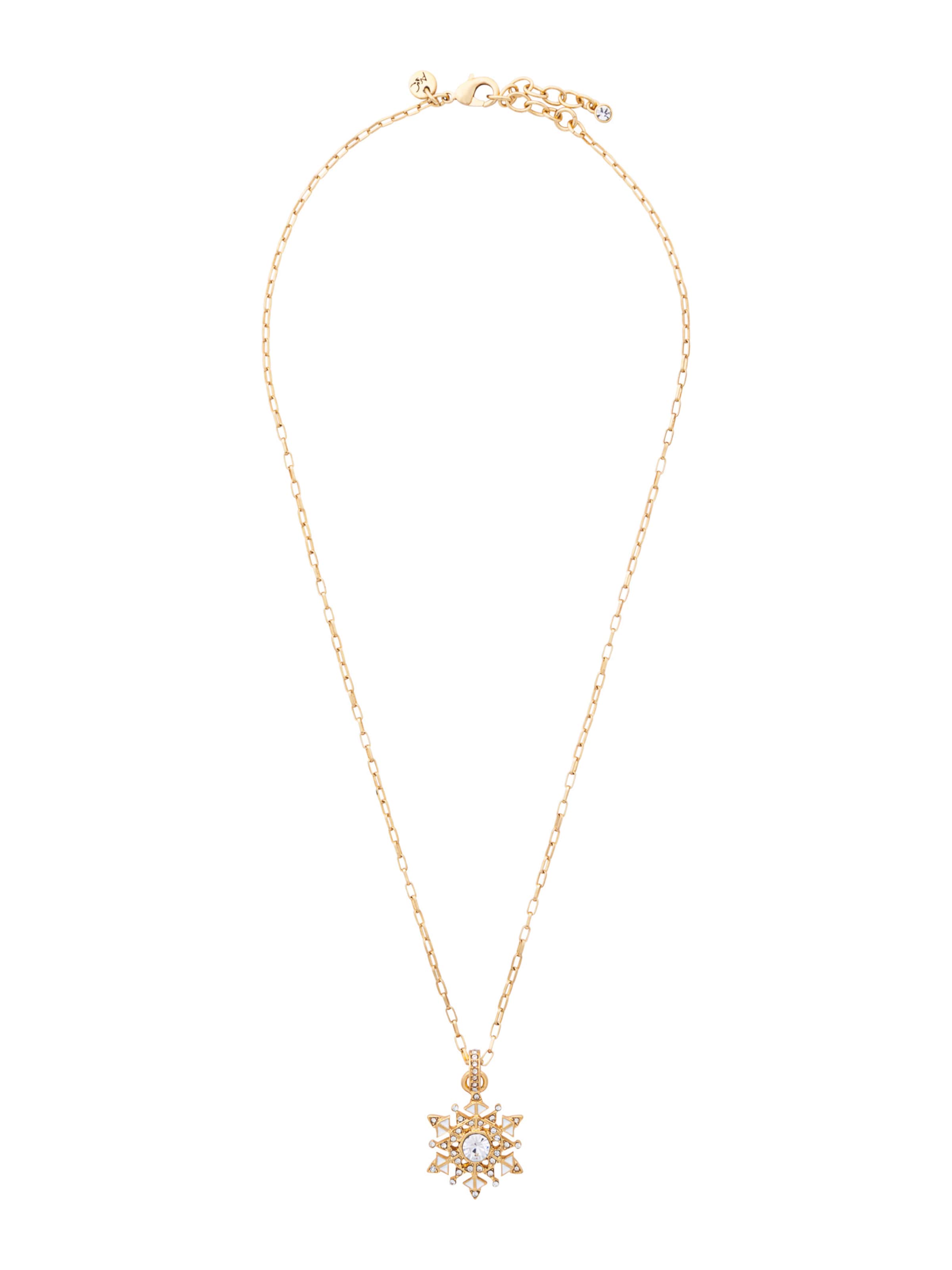 A&C Oslo – Nordic Design Jewellery Necklace 'Snowflake' in Gold: front