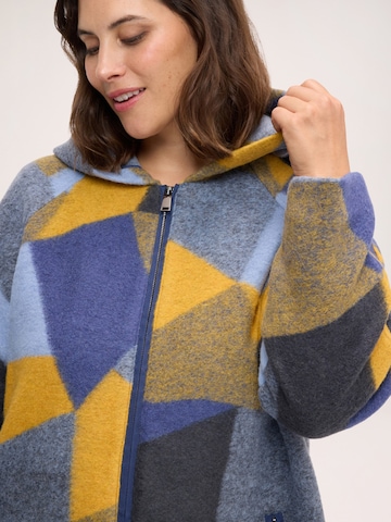Manteau mi-saison Fiorella Rubino en bleu