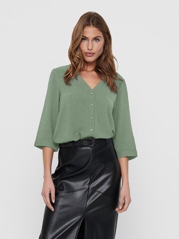 JDY Blouse 'Capote' in Groen: voorkant