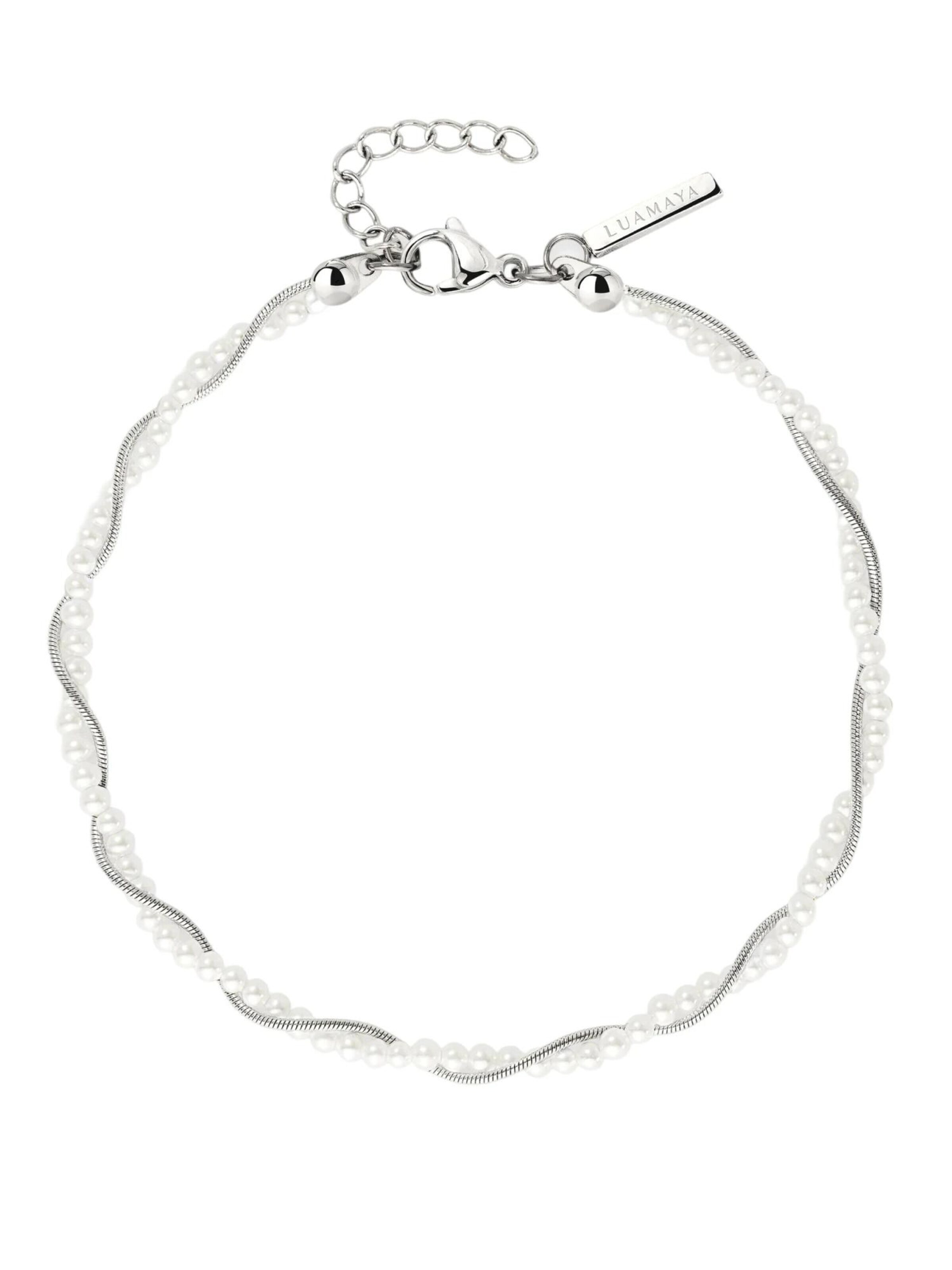 Luamaya Bracelet 'Infinite Bonding Bracelet' in Silver: front