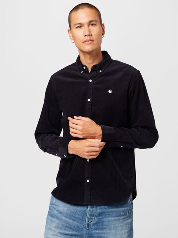 Coupe regular Chemise 'Madison' Carhartt WIP en bleu : devant