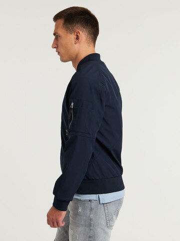 CHASIN' Übergangsjacke 'Dash Softshell' in Blau