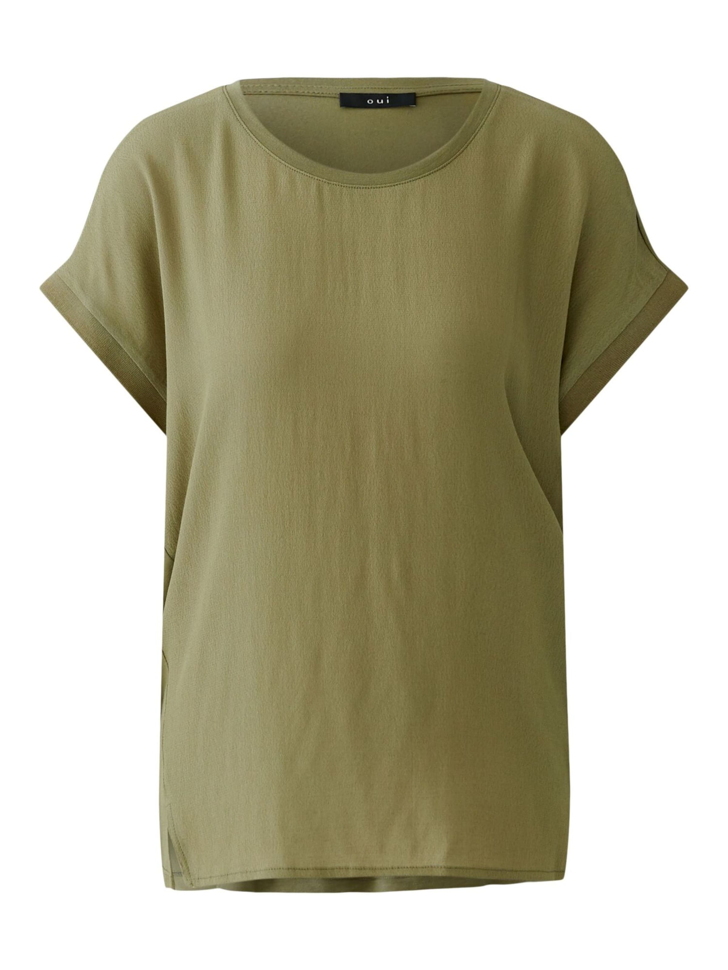 OUI Blouse 'Ayano' in Green: front