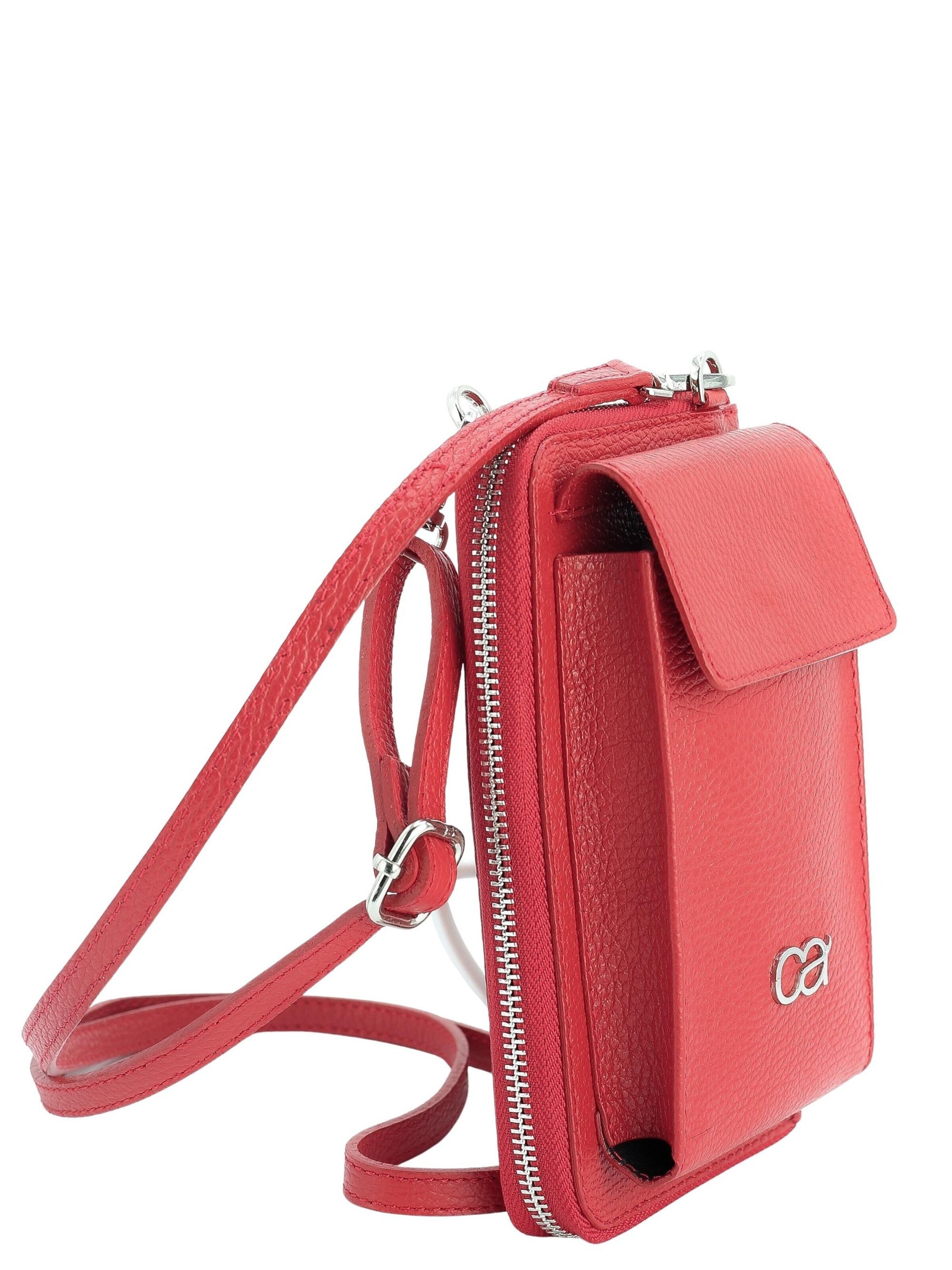 COLLEZIONE ALESSANDRO Crossbody Bag 'Event' in Red