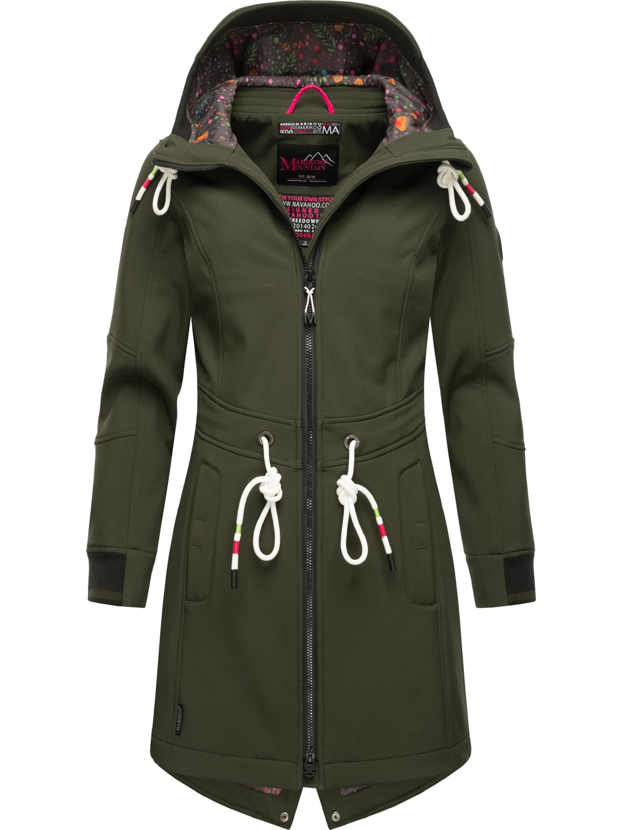 MARIKOO Функциональное пальто 'Mount Furnica' в Зеленый