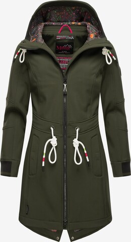 MARIKOO Raincoat 'Mount Furnica' in Green