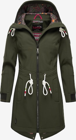 MARIKOO Raincoat 'Mount Furnica' in Green