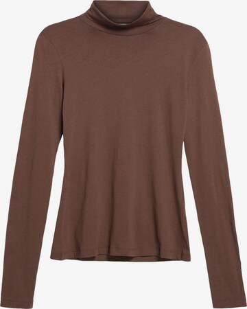 ARMEDANGELS Shirt 'GRAZILIA' in Brown: front