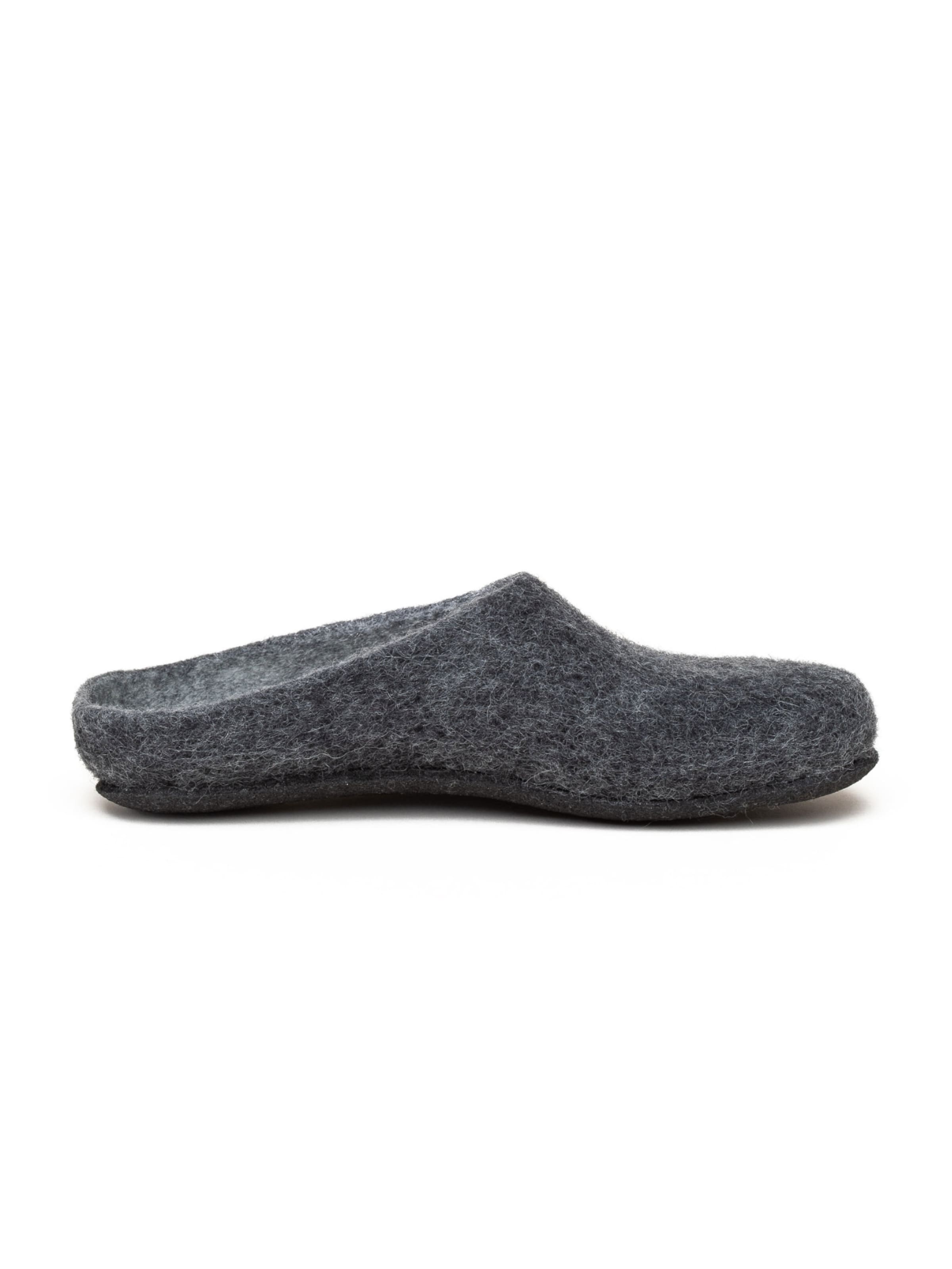 MagicFelt Hausschuh 'Magicfelt Filzpantoffel Magicfelt 709' in Grau