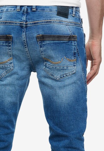 Rusty Neal Slimfit Jeans 'YOKOTE' in Blauw