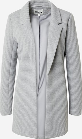 Manteau mi-saison 'KATE-LINKA' ONLY en gris : devant
