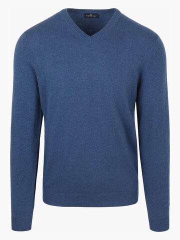 Steppin' out Pullover in Blau: Vorderseite